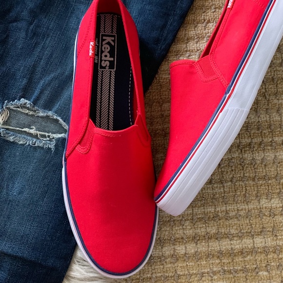 Red keds slip on Clearance